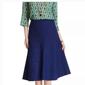 CAbi Tulip Textured A-Line Flare Midi Skirt Style 3097 Size 4